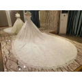 New Arrival 2017 Top Princess Marriage Robes de mariée à long train